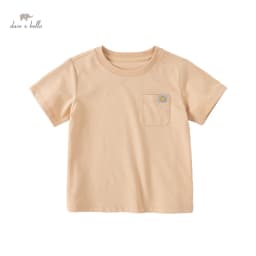 DB2234918 Dave Bella Summer 3Y-13Y Kids Clothes Children Fshion Cotton Sprited T-shirt Boys High Quality Fashion Cute Tees