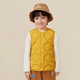 Mini Bala Kids Down Vest Winter Reversible Duck Down Waterproof Windproof Warm Lightweight for Outdoor Activities Macaron Color