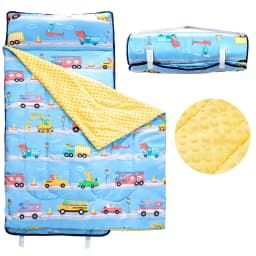 Custom Toddler Nap Mat Sleeping Mats With Pillow Kids' Sleeping Mat with Removable Pillow and Gravity blanket Crib bedding