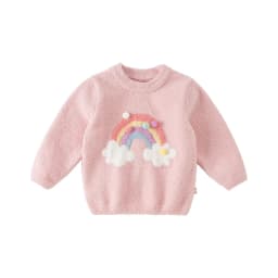 Dave Bella Children's Sweater Autumn Winter Baby Comfortable Warm Top Children's Clothing Kids Fashion Outing Sweater DB4224229