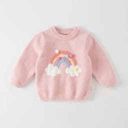 Dave Bella Children's Sweater Autumn Winter Baby Comfortable Warm Top Children's Clothing Kids Fashion Outing Sweater DB4224229