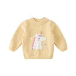 Dave Bella Children's Sweater Autumn Winter Baby Comfortable Warm Top Children's Clothing Kids Fashion Outing Sweater DB4224229