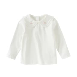 Dave Bella Children Spring Winter T-shirts Tops for Girls Cute Autumn Long Sleeve Tops Bottoming Shirt DB1250911