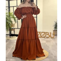 Bohemian Photo Shooting Pregnancy Dress Soft Comfortable Pure Cotton Off Shoulder Dress Maternity Dresses For Baby Showers