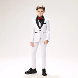 Back-to-school Boys Suit 3 Piece Jacket Vest Trousers Pants Children's Tuxedo Wedding Suit Classic Formal Dress Slim Teen Suit
