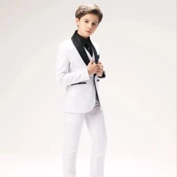 Back-to-school Boys Suit 3 Piece Jacket Vest Trousers Pants Children's Tuxedo Wedding Suit Classic Formal Dress Slim Teen Suit