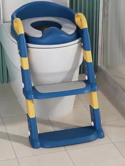 Newly Upgraded Children's Toilet Foldable Kids Potty Training Potty Seat Ladder Portable Baby Toilet Urinal Pot Step Stool
