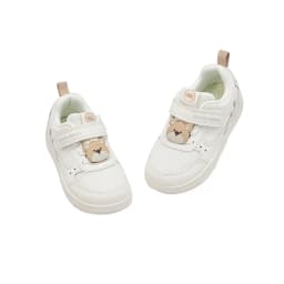 Dave Bella Boys' Board Shoes Breathable Autumn New Girls' Antibacterial White Shoes Children's Skate Shoes Outdoor DB3253575