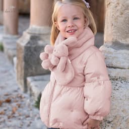Dave Bella Children Girls Cute Parka Tops Outerwear Autumn Winter Casual White Duck Down Overcoat Outdoor Warm DB4242510