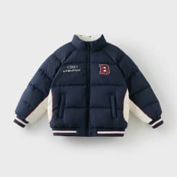 Dave Bella Boys White Down Parka Jacket for Children Winter Warm Baseball Down Coats Waterproof Outwear Clothes DK4253794