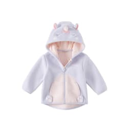 Dave Bella Children's Autumn Winter Warm Hooded Coat for Boys Girls Casual Soft Top Kids Warm Outdoor Outwear Jacket DBX14462
