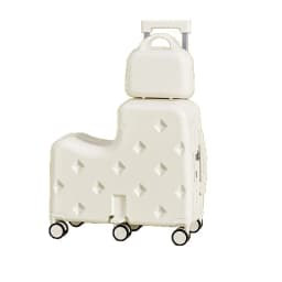 Children's Suitcase Mother and Child Case Mounted Trolley Case 20 Inches Boys and Girls Boarding Suitcase Password Case