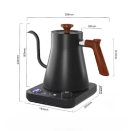 1200 Watt Intelligent Constant Temperature Electric Kettle Gooseneck Pot Coffee Brewing Pot Suitable for Brewing Milk Powder