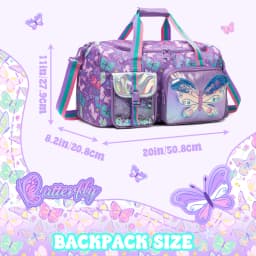 Travel Duffle Bag Lightweight Water Resistant and Spacious for Gym Trips Features Dry Wet Separation and Multiple Pockets