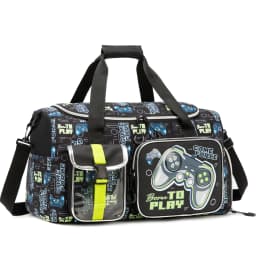 Travel Duffle Bag Lightweight Water Resistant and Spacious for Gym Trips Features Dry Wet Separation and Multiple Pockets