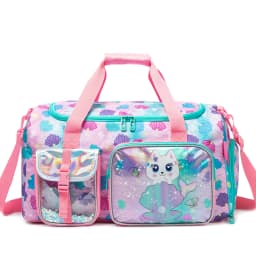 Travel Duffle Bag Lightweight Water Resistant and Spacious for Gym Trips Features Dry Wet Separation and Multiple Pockets