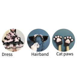 Cute Girl Lolita Dresses Birthday Party Children Dress Long Sleeves Flower High Quality Patchwork Kids Clothing Ball Gown