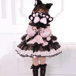 Cute Girl Lolita Dresses Birthday Party Children Dress Long Sleeves Flower High Quality Patchwork Kids Clothing Ball Gown