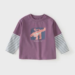 Dave Bella Children Pure Cotton T-shirt Spring Autumn Boys Clothes Baby Casual Bottoming Tops Fake Two-pieces Pullover DB1260138