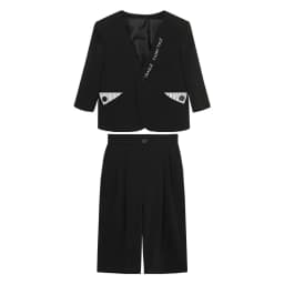 Boys' Spring Summer Casual Suit Set Flower Boy Birthday Formal Wear Hosting and Recitation Performance Costume