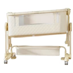 Baby Bassinet ,Soobaby 3 in 1 Baby Crib,Bassinet Bedside Crib Adjustable Portable Bed for Infant,Baby Newborn Must Have Bed