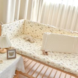 Thicken Baby Bed Bumper Guard Anti-Collision Crib Protector Soft Wrap Newborn Nursery Bedding Custom Size Available