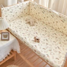 Thicken Baby Bed Bumper Guard Anti-Collision Crib Protector Soft Wrap Newborn Nursery Bedding Custom Size Available