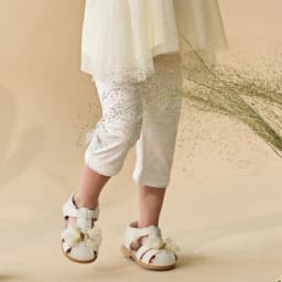 Dave Bella Elastic Leggings for Girl Cool Summer Pant Trousers Modal Butterfly Fashion Casual Outdoor Clothes Children DB2261653