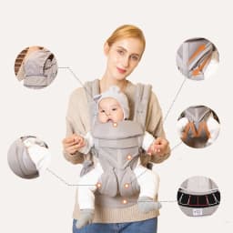 Egobaby 360 Omni Baby Carrier Cotton Breathable Ergonomic Backpacks Holder Shoulder Waist Belt Sling Suspenders 360