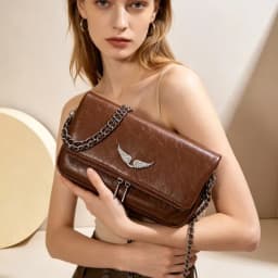 New durable women's fashionable shoulder bag with classic design, chain strap crossbody bag, outdoor casual small square bag