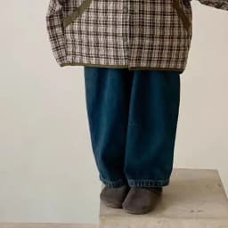 Childrens Winter 2026 New Padded Coat Korean Fashion Casual Daily Plaid Hooded Thicken Cotton-padded Parkas Girls Boys Clothes