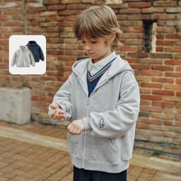 Dave Bella Boys Autumn Knitted Hooded Jacket for Children Outdoor Long Sleeve Spring Coats Kids Outerwear Clothes DK3263262