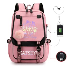 Trendy Girl Group School Bags for Students Girls Large Capacity Travel Book Bag Usb Charging Laptop Backpack Children Backpacks