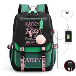 Trendy Girl Group School Bags for Students Girls Large Capacity Travel Book Bag Usb Charging Laptop Backpack Children Backpacks