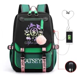 Trendy Girl Group School Bags for Students Girls Large Capacity Travel Book Bag Usb Charging Laptop Backpack Children Backpacks