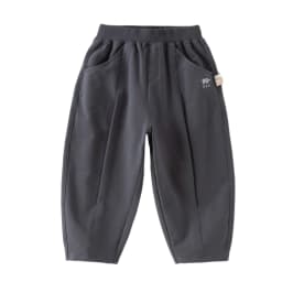 Dave Bella Autumn Pant Girls Boys Trousers Children Elastic Waist Grey Casual Sports Fashion Soft Kids Outdoor Clothes DB3262557