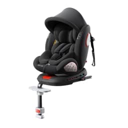Baby Car Seat with ISOFIX Adjustable Angle 360° Rotation Newborn Supplies Safe Travel with Five-point Safety Harness Suitable for Toddlers to Take on Car Trips Soft Material Comfortable with Alert Reminder Function Baby Car Seat