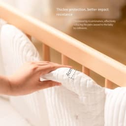 2026 Crib Fence Soft Pack Children's Splicing Bed High Border Protection Anti-collision Anti-fall Bed Baby Guardrail Bed Bumper