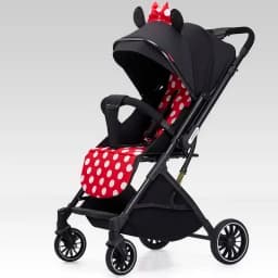 Four-wheel Baby Stroller Two-way Lightweight High-view Baby Stroller Can Sit or Lie Down Portable Travel Baby Stroller