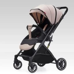 Four-wheel Baby Stroller Two-way Lightweight High-view Baby Stroller Can Sit or Lie Down Portable Travel Baby Stroller