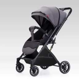 Four-wheel Baby Stroller Two-way Lightweight High-view Baby Stroller Can Sit or Lie Down Portable Travel Baby Stroller