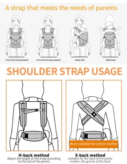 Egobaby Baby Carrier Ergonomic Kangaroo Infant Kid Sling Back Front Facing Backpack Wrap newborn Bag 0-36 Months