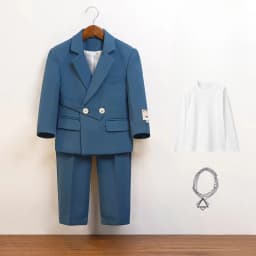 Boys Suit Fashion Design Handsome School Children's Clothes Set Casual Blazers Pants 2pcs Page Boy Wedding Performance Costumes
