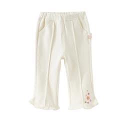 Dave Bella Children's Flare Pants Autumn Winter Casual Sweet Cute Floral Girls Baby Elastic Trousers Outdoor DB3252867
