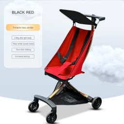 2025 New Lightweight Baby Travel Stroller Portable Foldable Pocket Stroller Multifunctional Children's Stroller Baby Carriage