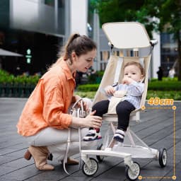 2025 New Lightweight Baby Travel Stroller Portable Foldable Pocket Stroller Multifunctional Children's Stroller Baby Carriage