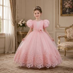 4-12 Years Old Flower Boy Wedding Dress Evening Dress Sequins Long Halloween Girl Dress Christmas Performance Host Speeches