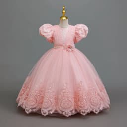4-12 Years Old Flower Boy Wedding Dress Evening Dress Sequins Long Halloween Girl Dress Christmas Performance Host Speeches