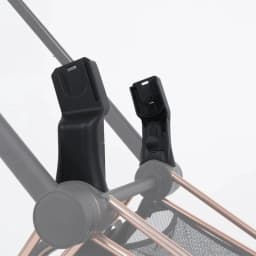 Stroller Adapter For Priam 3/4 Pram Aton Cloud Q/Z Car Seat Converter Pushchair Baby Basket Connector Bebe Buggy Accessories