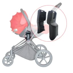 Stroller Adapter For Priam 3/4 Pram Aton Cloud Q/Z Car Seat Converter Pushchair Baby Basket Connector Bebe Buggy Accessories
